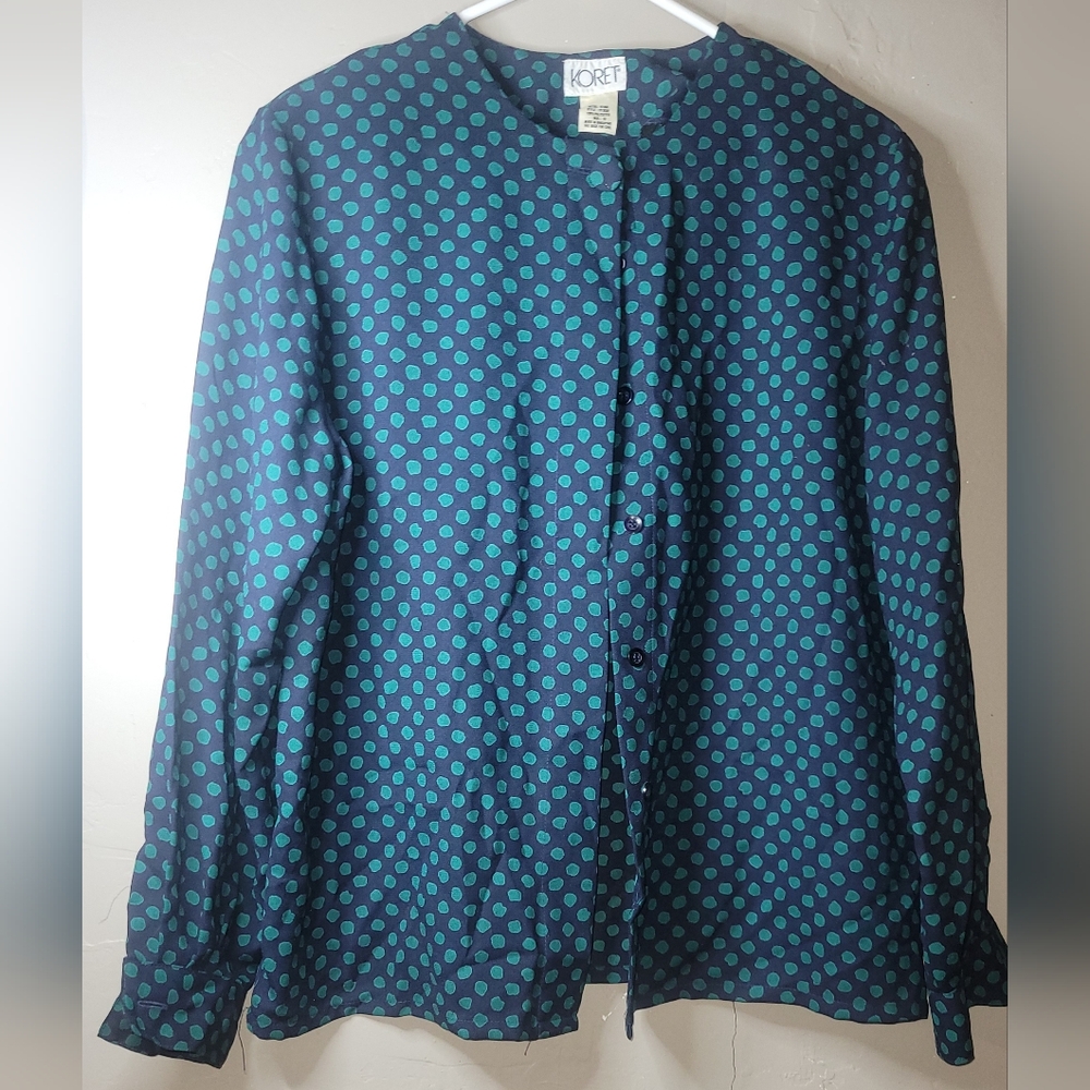 Koret Long Sleeve Womens Blouse Size 10